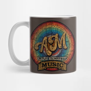 Alanis Morissette Design on tshirt (vintage) Mug